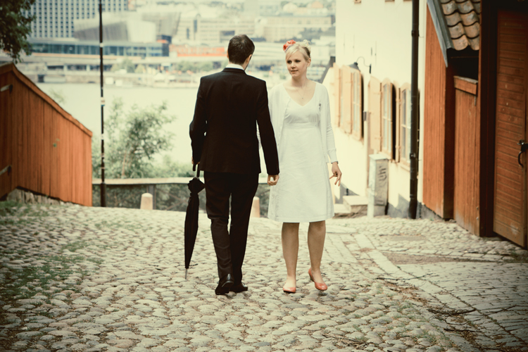 meeting along the road, unplanned shot